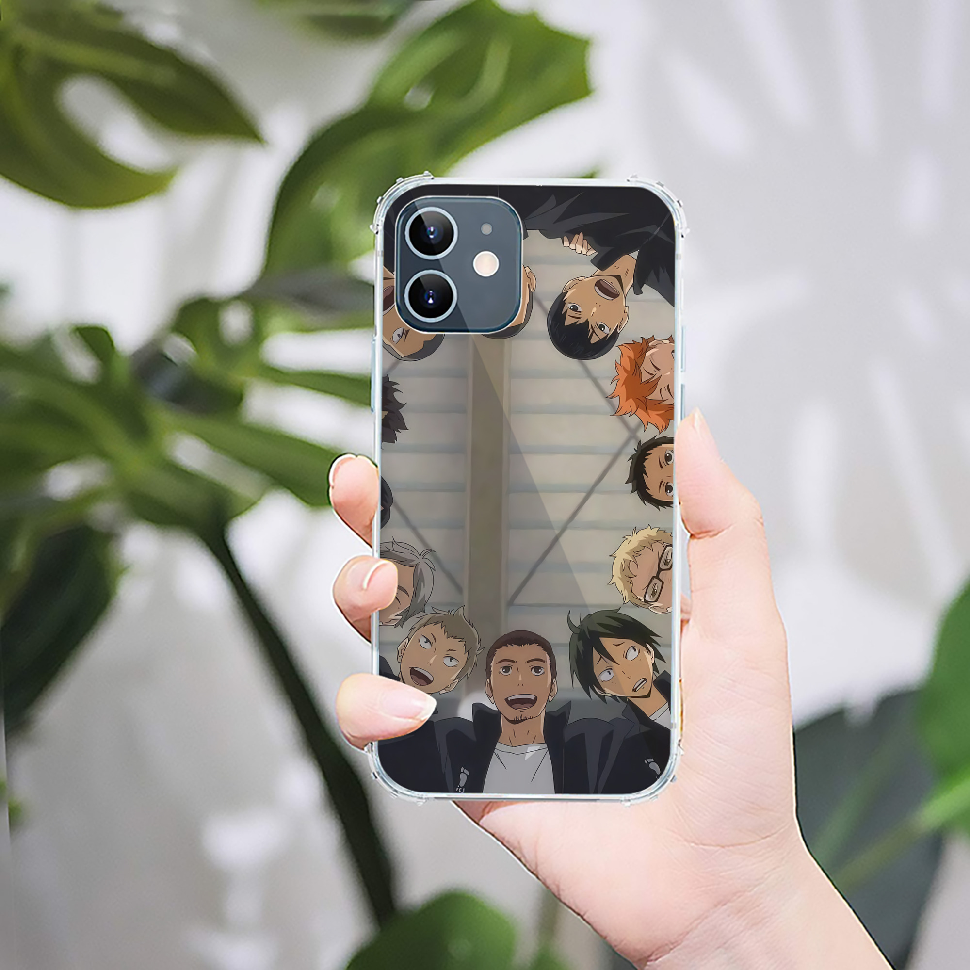 （画像用） ハイキュー!! Haikyu!! 【iPhone 12シリーズ対応】透明スマホケース（クリアソフトケース）